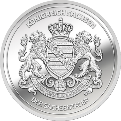 Preview: Silber-Sachsentaler Göltzschtalbrücke (auf 150 Stück limitiert)